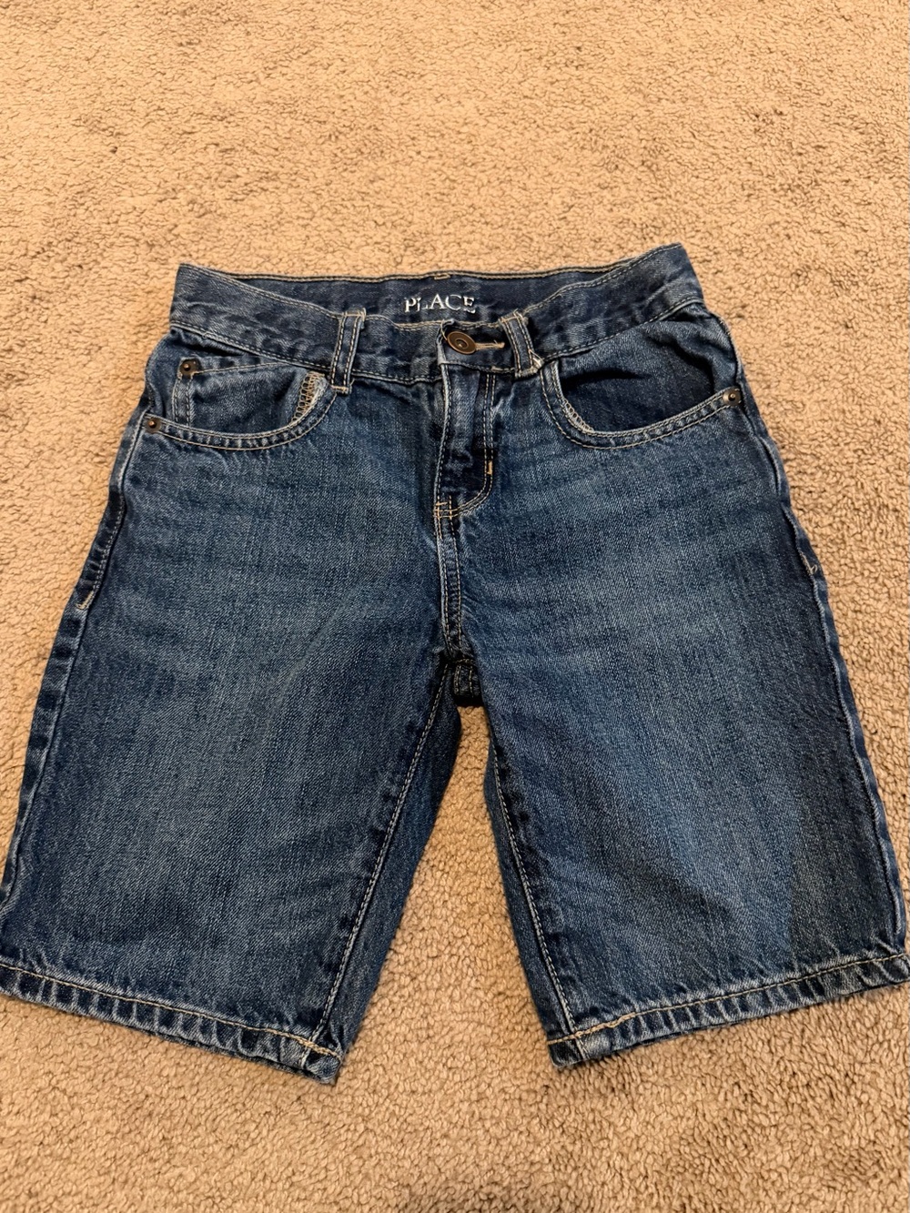 The Children's Place Dark Blue Denim Shorts